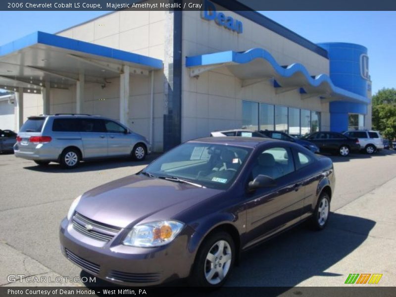 Majestic Amethyst Metallic / Gray 2006 Chevrolet Cobalt LS Coupe