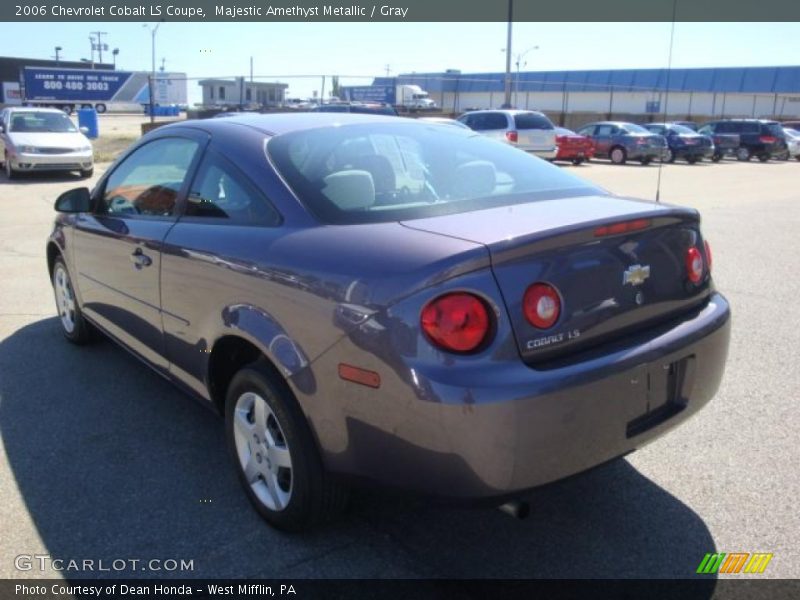 Majestic Amethyst Metallic / Gray 2006 Chevrolet Cobalt LS Coupe