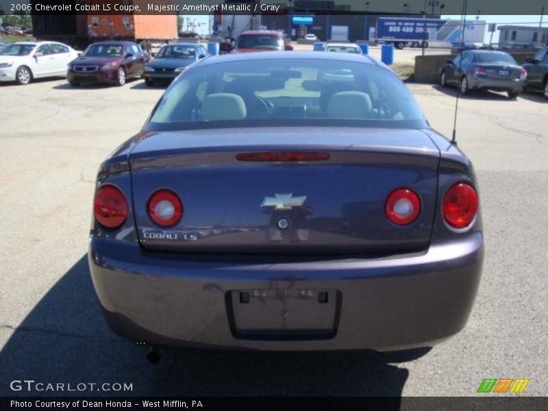 Majestic Amethyst Metallic / Gray 2006 Chevrolet Cobalt LS Coupe
