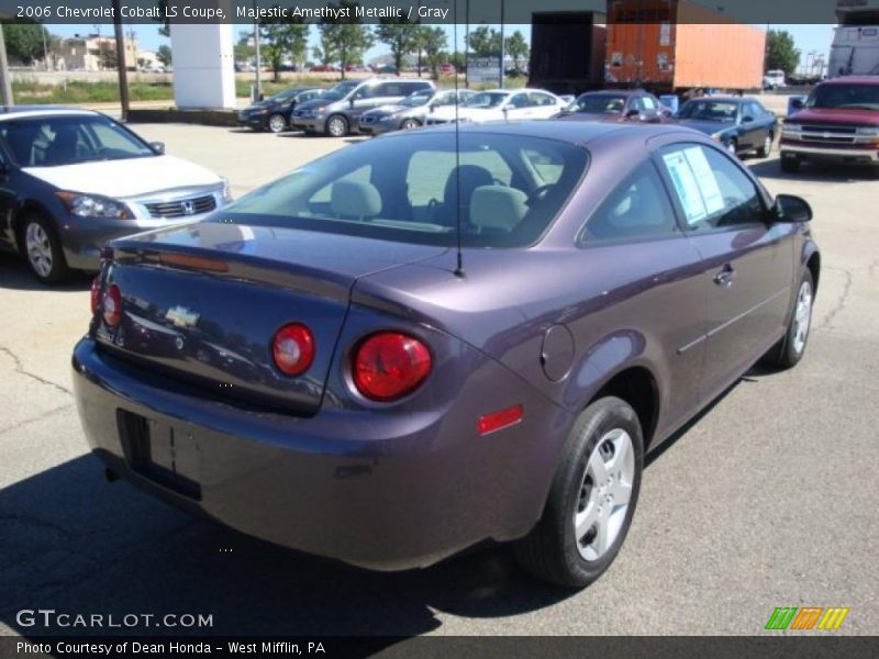 Majestic Amethyst Metallic / Gray 2006 Chevrolet Cobalt LS Coupe