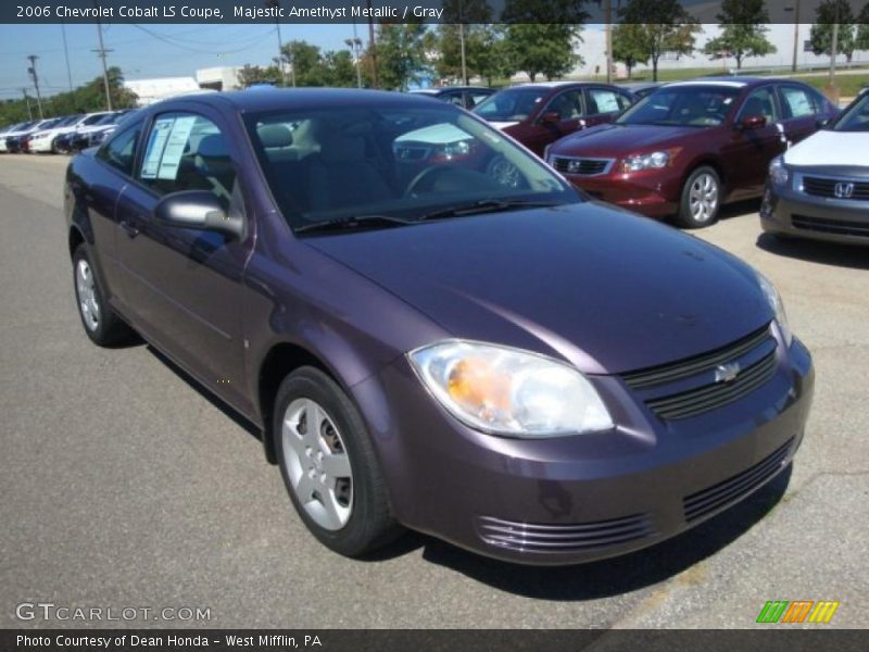 Majestic Amethyst Metallic / Gray 2006 Chevrolet Cobalt LS Coupe