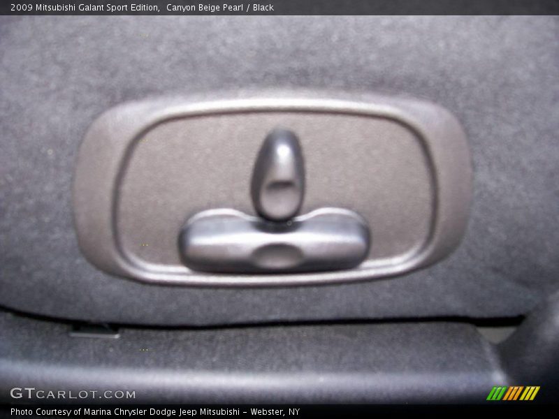 Canyon Beige Pearl / Black 2009 Mitsubishi Galant Sport Edition