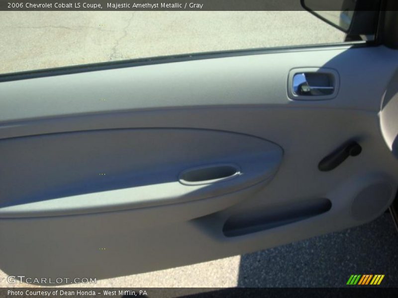 Majestic Amethyst Metallic / Gray 2006 Chevrolet Cobalt LS Coupe