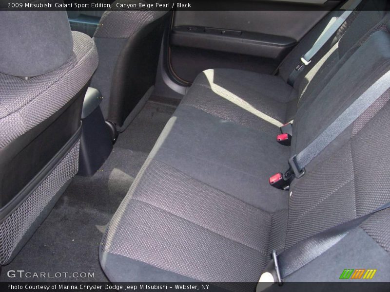 Canyon Beige Pearl / Black 2009 Mitsubishi Galant Sport Edition