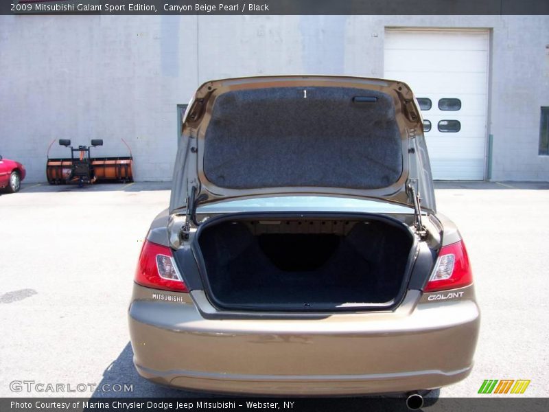 Canyon Beige Pearl / Black 2009 Mitsubishi Galant Sport Edition