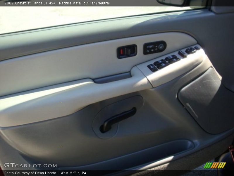 Redfire Metallic / Tan/Neutral 2002 Chevrolet Tahoe LT 4x4