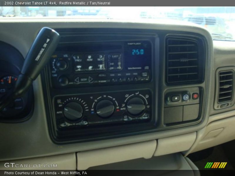 Redfire Metallic / Tan/Neutral 2002 Chevrolet Tahoe LT 4x4