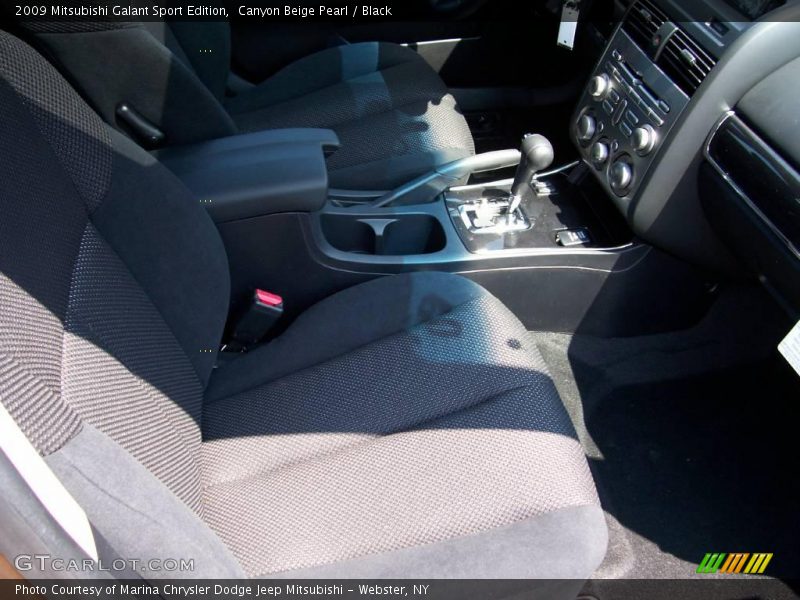 Canyon Beige Pearl / Black 2009 Mitsubishi Galant Sport Edition