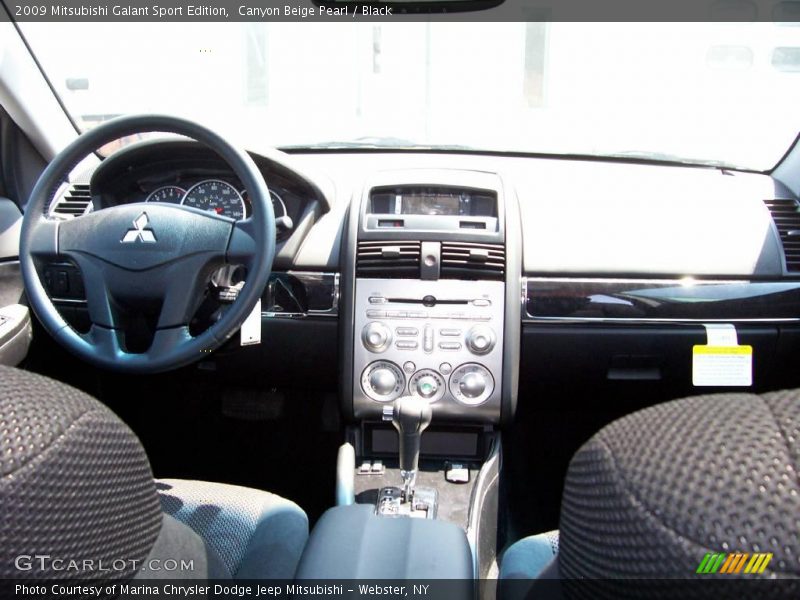 Canyon Beige Pearl / Black 2009 Mitsubishi Galant Sport Edition