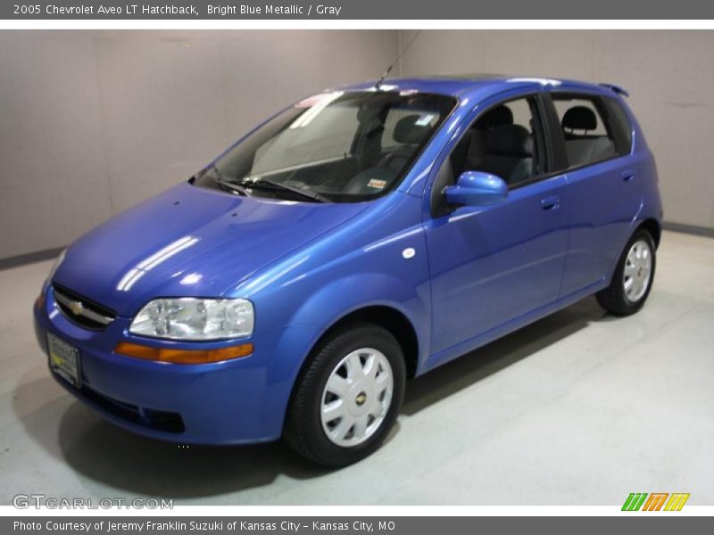 Bright Blue Metallic / Gray 2005 Chevrolet Aveo LT Hatchback