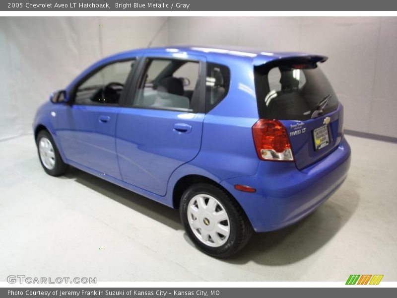 Bright Blue Metallic / Gray 2005 Chevrolet Aveo LT Hatchback