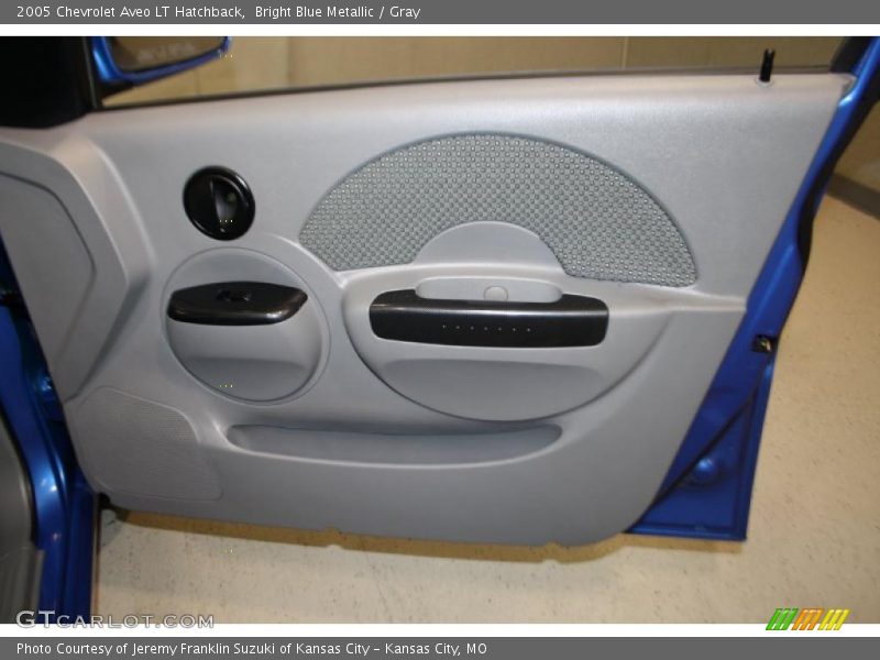 Bright Blue Metallic / Gray 2005 Chevrolet Aveo LT Hatchback