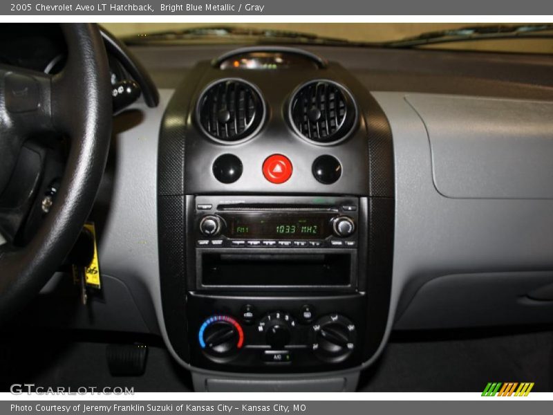 Bright Blue Metallic / Gray 2005 Chevrolet Aveo LT Hatchback