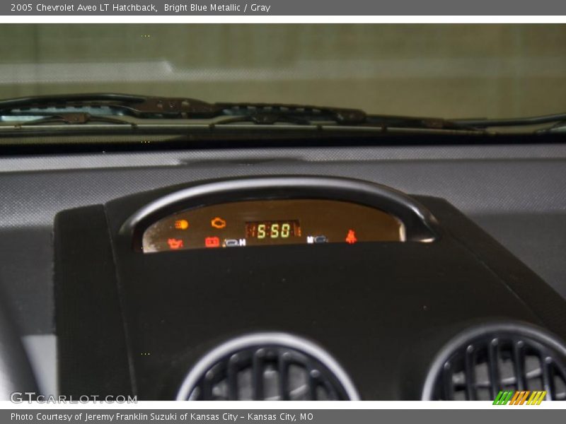Bright Blue Metallic / Gray 2005 Chevrolet Aveo LT Hatchback