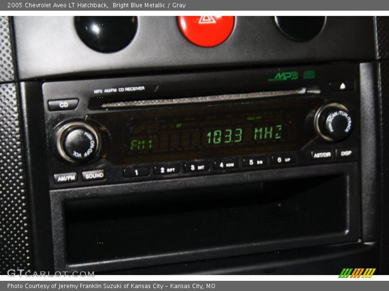 Bright Blue Metallic / Gray 2005 Chevrolet Aveo LT Hatchback