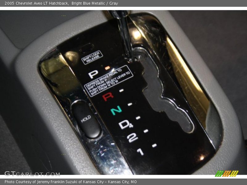 Bright Blue Metallic / Gray 2005 Chevrolet Aveo LT Hatchback