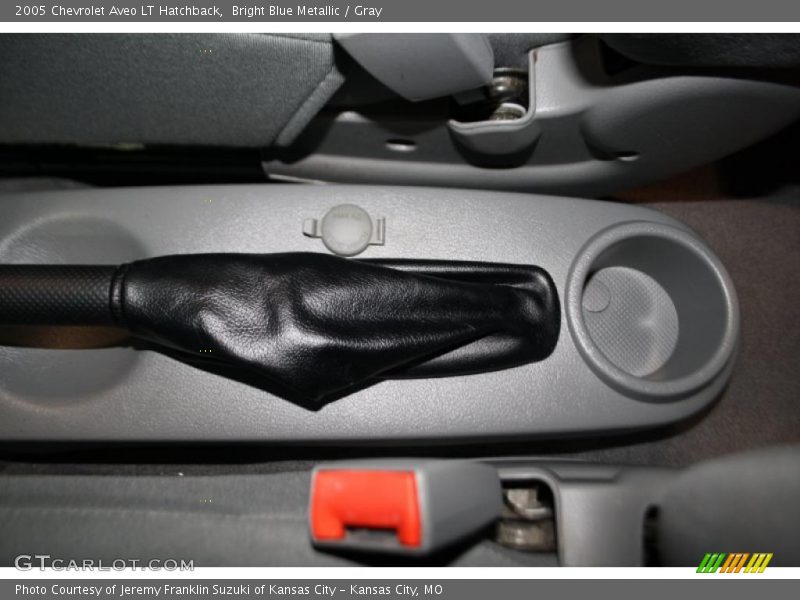 Bright Blue Metallic / Gray 2005 Chevrolet Aveo LT Hatchback
