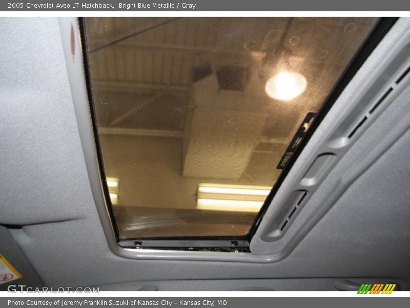 Bright Blue Metallic / Gray 2005 Chevrolet Aveo LT Hatchback