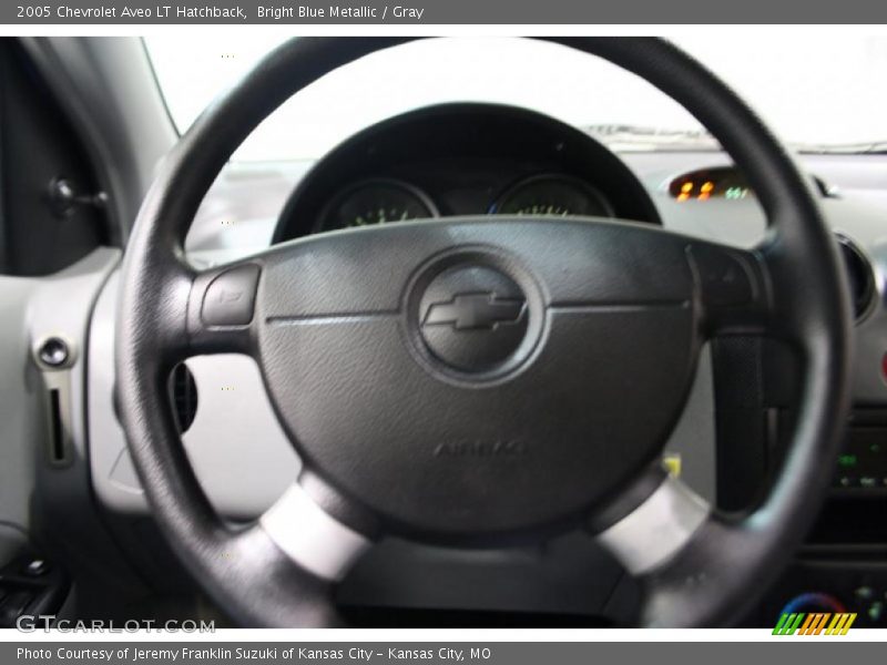 Bright Blue Metallic / Gray 2005 Chevrolet Aveo LT Hatchback