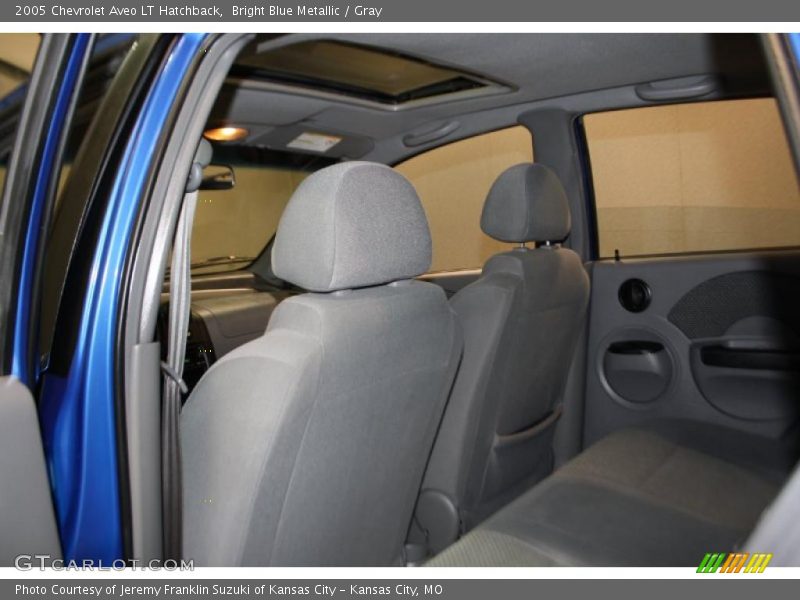 Bright Blue Metallic / Gray 2005 Chevrolet Aveo LT Hatchback