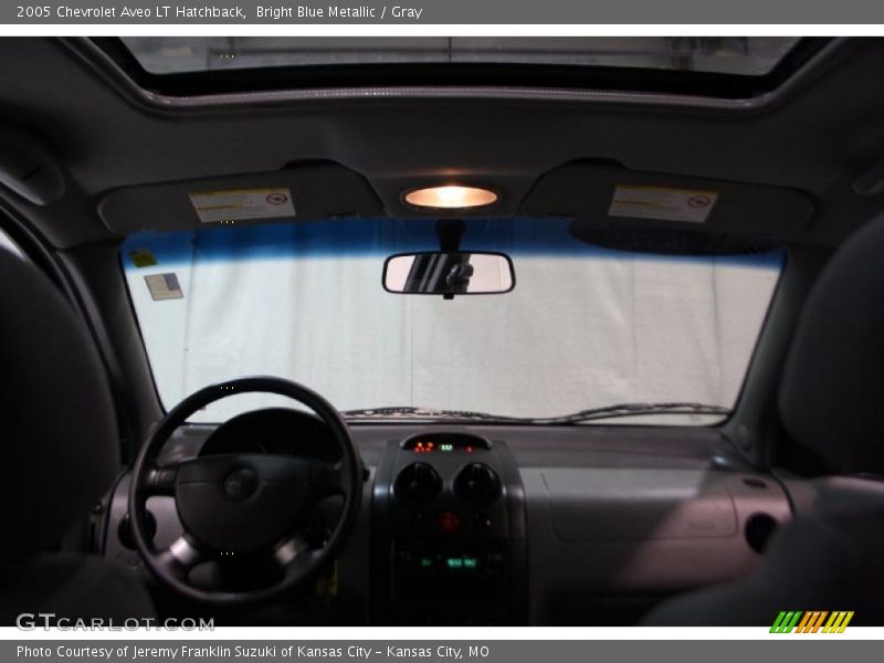Bright Blue Metallic / Gray 2005 Chevrolet Aveo LT Hatchback
