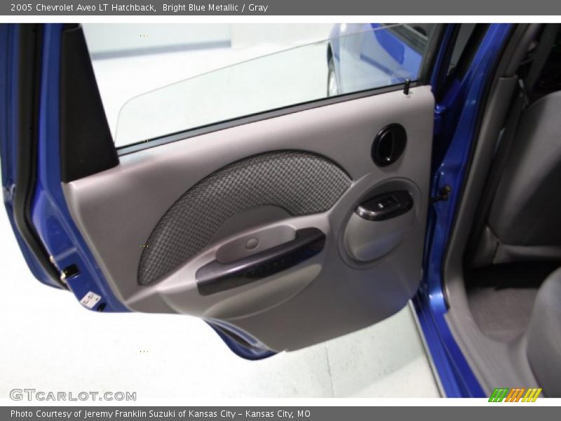 Bright Blue Metallic / Gray 2005 Chevrolet Aveo LT Hatchback