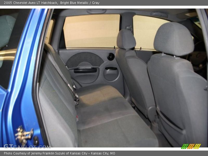 Bright Blue Metallic / Gray 2005 Chevrolet Aveo LT Hatchback