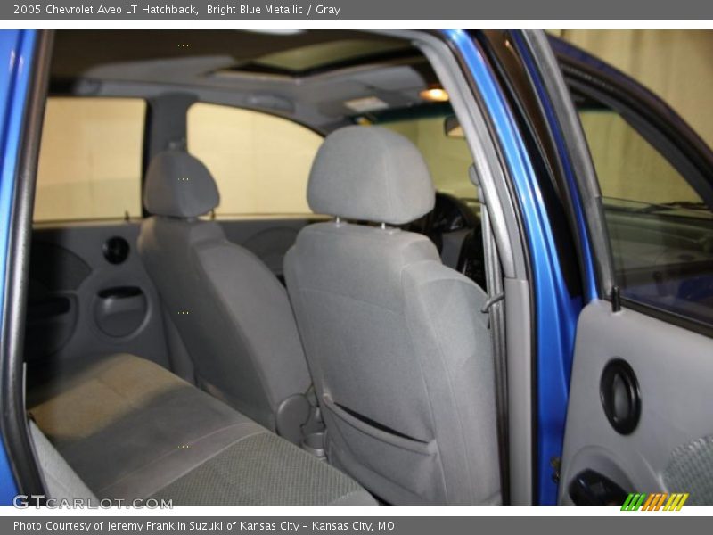 Bright Blue Metallic / Gray 2005 Chevrolet Aveo LT Hatchback
