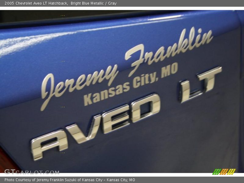 Bright Blue Metallic / Gray 2005 Chevrolet Aveo LT Hatchback