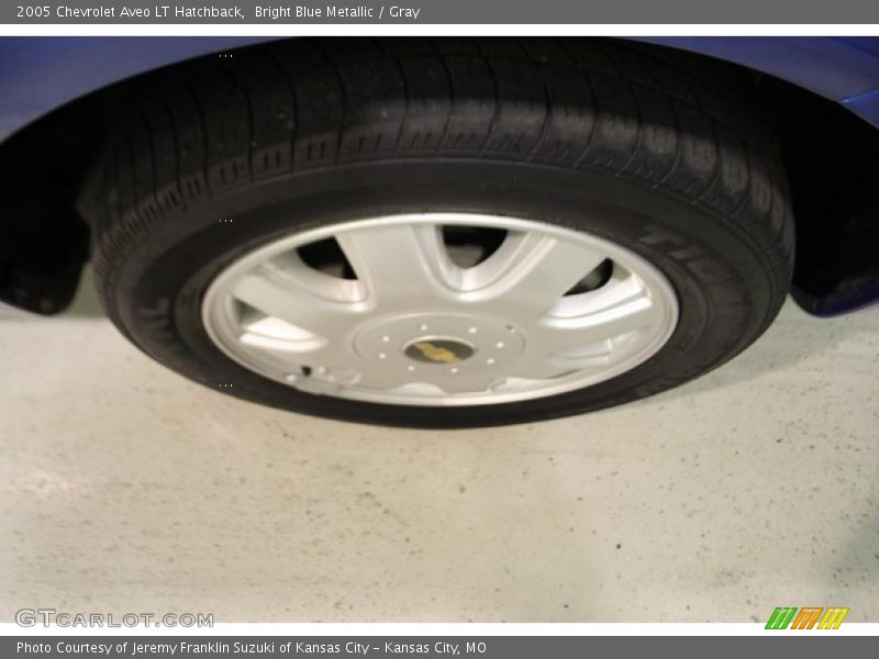 Bright Blue Metallic / Gray 2005 Chevrolet Aveo LT Hatchback
