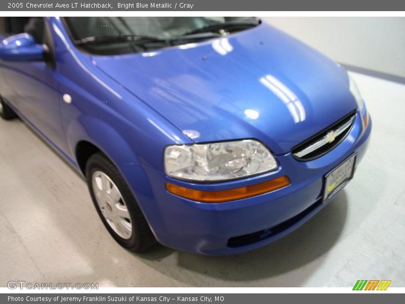 Bright Blue Metallic / Gray 2005 Chevrolet Aveo LT Hatchback