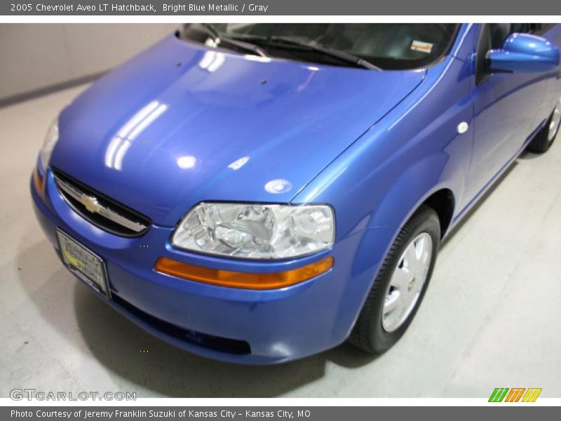 Bright Blue Metallic / Gray 2005 Chevrolet Aveo LT Hatchback
