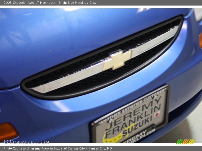 Bright Blue Metallic / Gray 2005 Chevrolet Aveo LT Hatchback