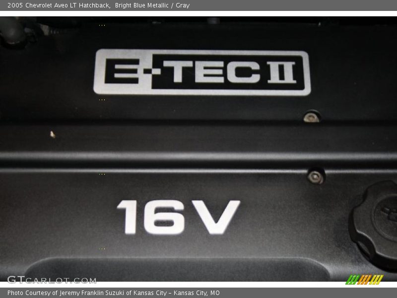 Bright Blue Metallic / Gray 2005 Chevrolet Aveo LT Hatchback