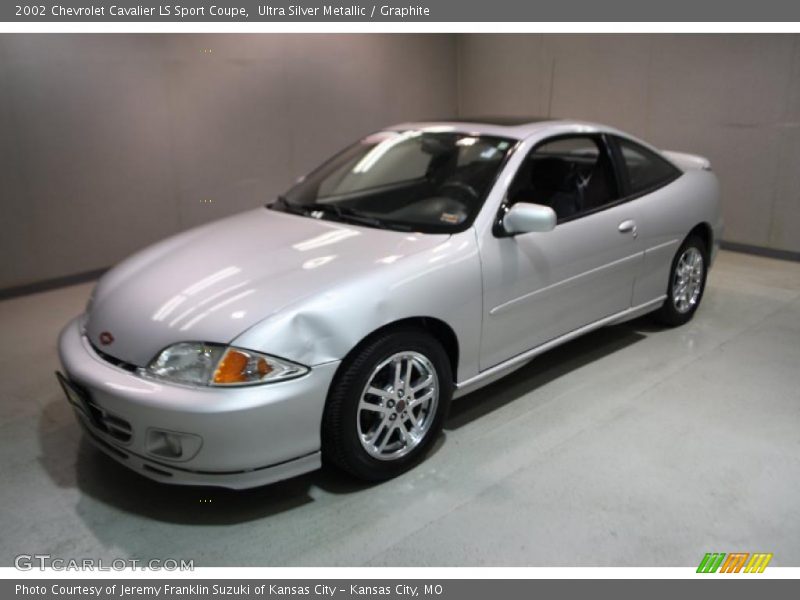 Ultra Silver Metallic / Graphite 2002 Chevrolet Cavalier LS Sport Coupe