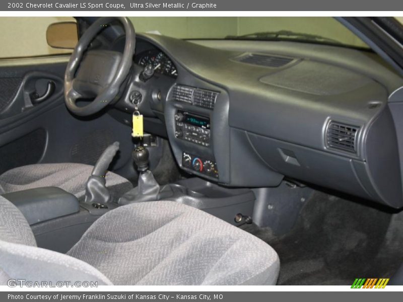 Ultra Silver Metallic / Graphite 2002 Chevrolet Cavalier LS Sport Coupe
