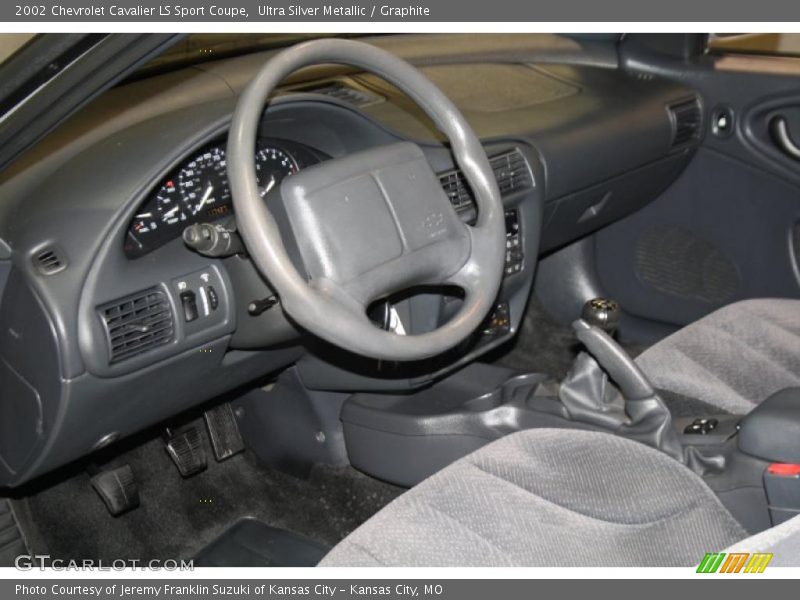 Ultra Silver Metallic / Graphite 2002 Chevrolet Cavalier LS Sport Coupe
