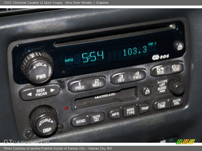 Ultra Silver Metallic / Graphite 2002 Chevrolet Cavalier LS Sport Coupe