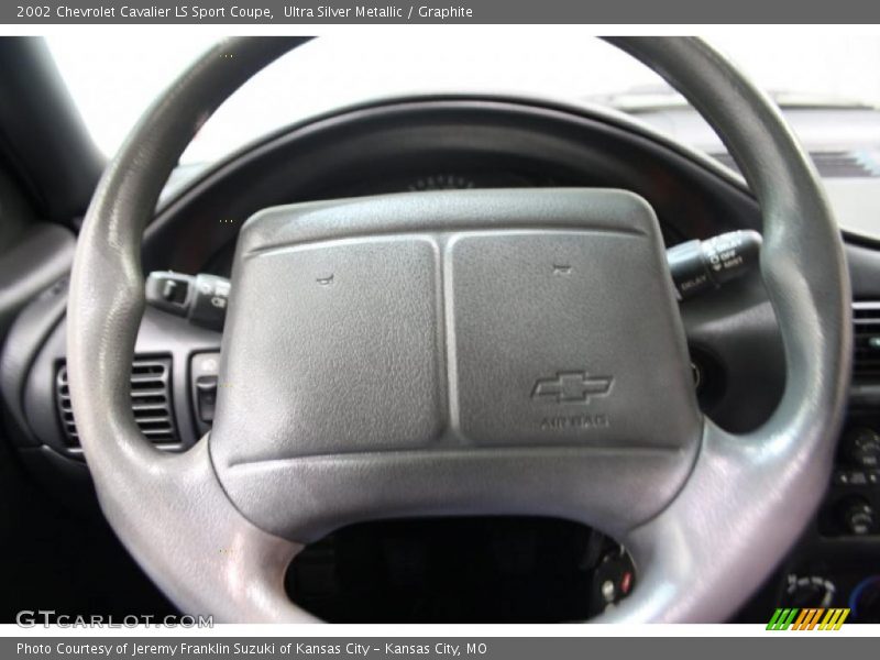 Ultra Silver Metallic / Graphite 2002 Chevrolet Cavalier LS Sport Coupe
