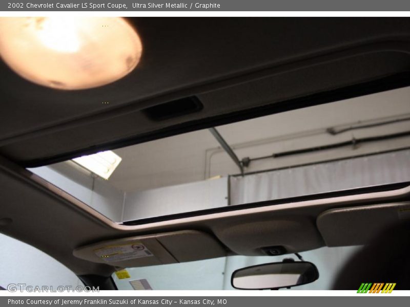 Ultra Silver Metallic / Graphite 2002 Chevrolet Cavalier LS Sport Coupe