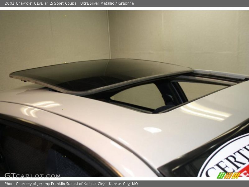 Ultra Silver Metallic / Graphite 2002 Chevrolet Cavalier LS Sport Coupe