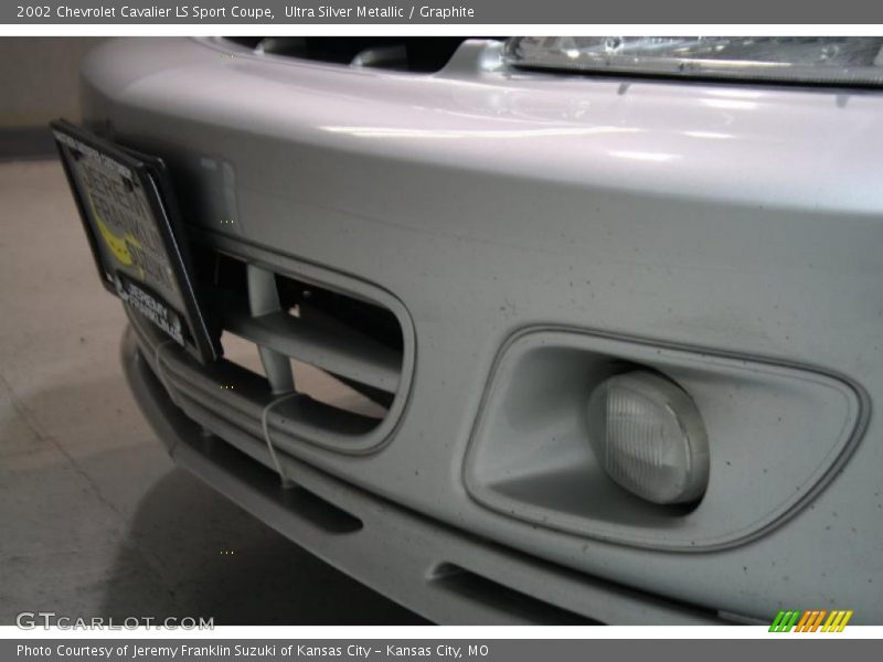 Ultra Silver Metallic / Graphite 2002 Chevrolet Cavalier LS Sport Coupe