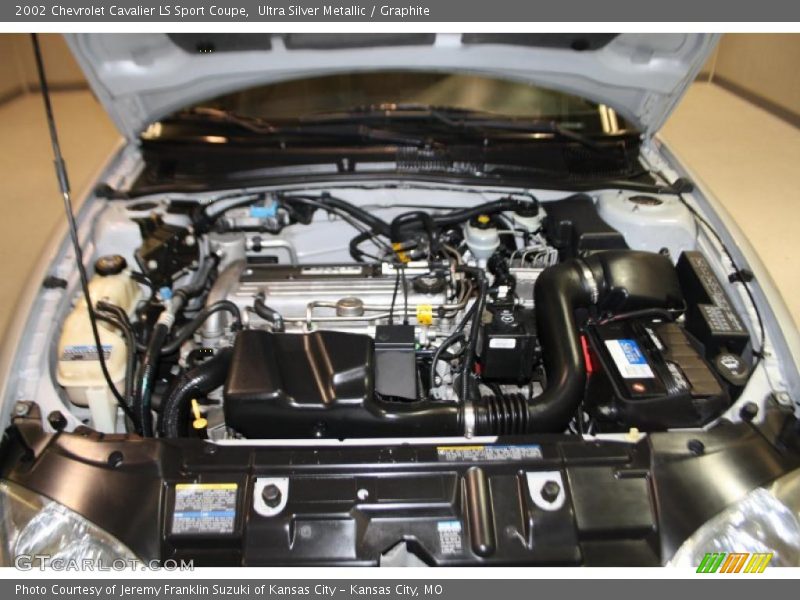 Ultra Silver Metallic / Graphite 2002 Chevrolet Cavalier LS Sport Coupe