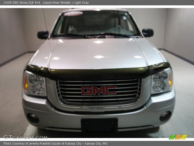 Liquid Silver Metallic / Light Gray 2008 GMC Envoy SLE 4x4