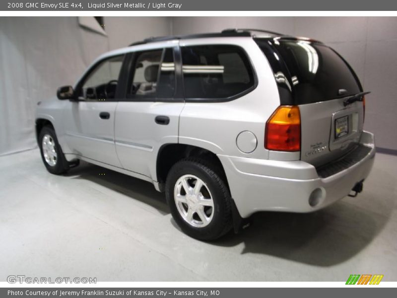 Liquid Silver Metallic / Light Gray 2008 GMC Envoy SLE 4x4