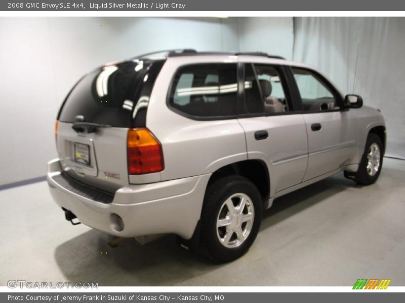 Liquid Silver Metallic / Light Gray 2008 GMC Envoy SLE 4x4
