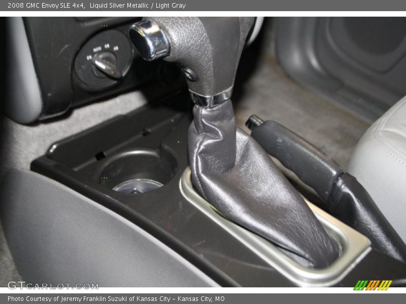 Liquid Silver Metallic / Light Gray 2008 GMC Envoy SLE 4x4