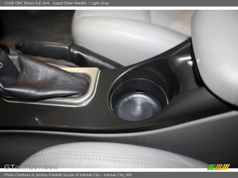 Liquid Silver Metallic / Light Gray 2008 GMC Envoy SLE 4x4