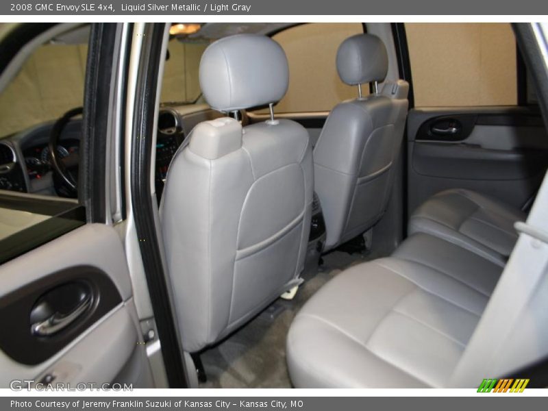 Liquid Silver Metallic / Light Gray 2008 GMC Envoy SLE 4x4