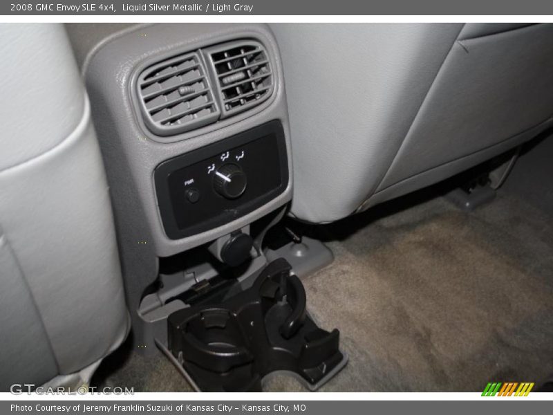 Liquid Silver Metallic / Light Gray 2008 GMC Envoy SLE 4x4